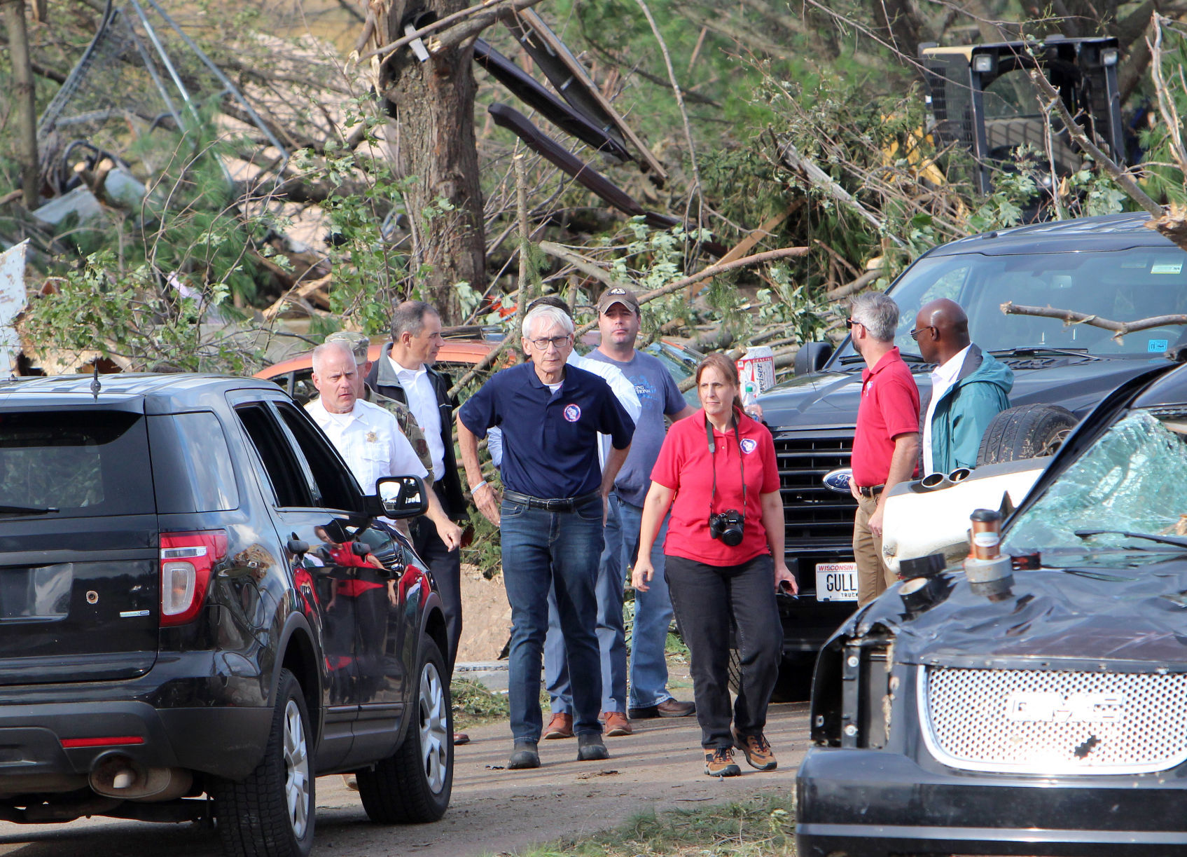Tornado damage near Wheaton and Elk Mound 9-25-19
